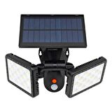 Powermaster 7144 W770A Sensörlü 144 SMD Ledli Solar Aydınlatmalı Duvar Lambası