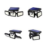 Powermaster MX-W771A Sensörlü 3 Modlu 74 Ledli Solar Aydınlatmalı Duvar Lambası - 7271