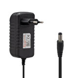 Powermaster 12 Volt 2 Amper Plastik Kasa Priz Tip Adaptör 5.5 2.5 Uç Modem Router Küçük Ev Aletleri Adaptörü