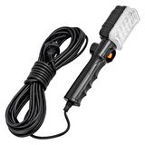 POWERMASTER PM-14323 SEYYAR 10MT KABLOLU 25 LEDLİ ÇALIŞMA LAMBASI (ARABA TAMİRİ VB İÇİN)