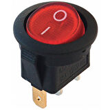Ayt Yuvarlak Işıklı Anahtar Aç Kapa On Off Anahtar 12 Volt IC-131A
