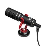 BOYA BY-MM1 PROFESYONEL SÜNGERLİ KARDİYOT KONDENSER MİKROFON