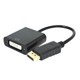 POWERMASTER PM-15879 DISPLAY PORT ERKEK DVI DİŞİ ÇEVİRİCİ