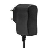 POWERMASTER PM-16739 3 VOLT - 1 AMPER 5.5*2.5 UÇLU PLASTİK KASA PRİZ TİPİ ADAPTÖR