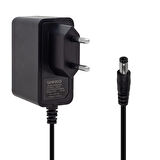 Weko 12 Volt 1 Amper 10 Watt Priz Tipi Adaptör 5.5x2.5 Uçlu Güvenlik Kamerası Led Şarjlı El Aletleri Adaptörü