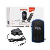 PLATO OSCAR ÇİFT USBLİ TKGSLİ DISPLAY GÖZLÜ+TUŞLU HD UYDU ALICISI