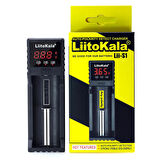 Liitokala LII-S1 Pil Şarj Cihazı Aleti Li-ion 26650 18650 18490 17700 16340 RCR123 14500 10440 Ni-MH AA AAA A SC C