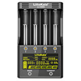Liitokala LII-500S 4 Lü Pil Şarj Cihazı Aleti 26650 21700 18650 18350 20650 14500 AA AAA  Modellere Uyumludur