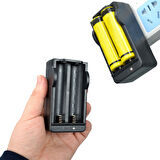 Ayt Powermaster 4.2 Volt 650 Ma Pil Şarj Cihazı 18650 Uyumlu Model