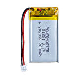 Powermaster 302035 3.7 Volt 200 Mah Lityum Polimer Pil