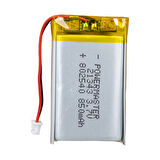 Powermaster 3.7 Volt 850 Mah Lityum Polimer Şarjlı Pil 8X25X40 mm Akıllı Saat Kulaklık Pili