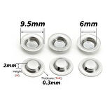 Powermaster Lityum Pil Kutup Ucu Başlığı 18650 Pil 9.5X6.0X2.0X0.3MM Pozitif