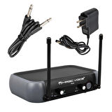 Magicvoice PG-42X Vhf 2 Adet El Kablosuz Volüm Ses Kontrollü Telsiz Mikrofon Kablosuz El Mikrofonu