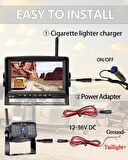 POWERMASTER KABLOSUZ ARAÇ KAMERA VE MONİTÖR SETİ