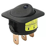 LEDLİ 3 PİN 25 AMPER -12 VOLT DC KIRMIZI ON-OFF ANAHTAR (IC-132D)
