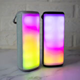 Tg TG357 Usb Sd Kart Fm Radyolu Bluetooth Destekli Taşınabilir Wireless Hoparlör Rgb Led Işıklı Ses Bombası Şarjlı