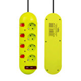 VEA VE-E40USB 4LÜ 2 USBLİ 1.5 METRE AYRI ANAHTARLI GRUP PRİZ