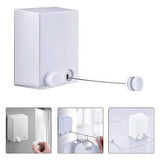 Sunup SN-22743 Ayarlanabilir Paslanmaz Çelik Halatlı Geri Çekilebilir Askılık