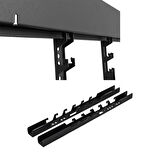 Ayt 42-100 İnç LCD Led Tv Monitör Mount Sabit Duvar Askı Aparatı 106-252 Ekran Arası 80 Kg Taşıma Kapasitesi