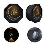 Powermaster PM-24447 3000K Hilal Dekoatif Led  Duvar Aplik 115x115x51 mm
