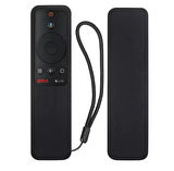 Xiaomi Kumanda Uyumlu Silikon Koruma Kılıfı - Siyah