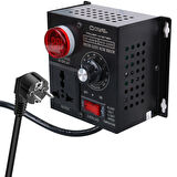 POWERMASTER PM-21013 10-100V AC 4000 WATT 15A HIZ IŞIK KONTROLÜ MOTOR SÜRÜCÜ VOLTAJ REGÜLATÖR