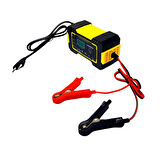 electroon Ucomen UC-C120501A Sarı 12Volt 6Amper Led Göstergeli Akü Şarj Cihazı