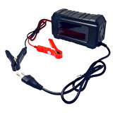 electroon Ucomen UC-C120501B 12V 6A Siyah Akü Şarj Cihazı LCD Ekranlı