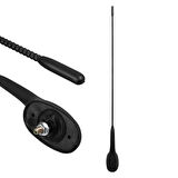POWERMASTER PM-21804 PALİO - SİENA FM RADYO DÜZ TEPE ANTENİ (125 CM KABLOLU)