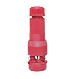 POWERMASTER PM-25898 SU GEÇİRMEZ 1 PİN KONNEKTÖR KARIŞIK RENK (1 ADET)