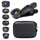 Ayt Powermaster PM-25951 Telefon Kamera 6 lı Lens Kiti Cep Telefonu Kamera Lensi