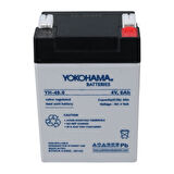 Ayt Yokohama YH-46.0 4 Volt 6 Amper Kuru Akü 68x45x95 mm Yeni Tarihli Taze Akü