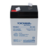 Ayt Yokohama YH-64.0 6 Volt 4 Amper Işıldak Aküsü 70x48x101 mm Yeni Tarihli Taze Akü