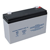 Ayt Yokohama YH- 612 6 Volt 12 Amper Akü 150x50x94 mm Yeni Tarihli Taze Akü
