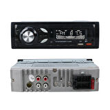Ayt Carstar CS-107 Çift Usb Sd Hafıza Kartı Fm Radyo Aux Bluetooth Araç Teyibi Kumandalı Oto Teyp 4X60 Watt Dijital