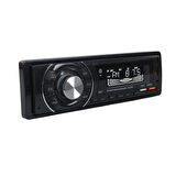 Ayt Carstar CS-950 Çift Usb Sd Hafıza Kartı Fm Radyo Aux Bluetooth Araç Teyibi Kumandalı Oto Teyp 4X60 Watt Dijital