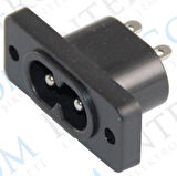 AC TEYP SOKETİ ŞASE C8 AC-006 (IC-212-2) (10 Adet) 
