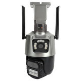 Ayt Powermaster PM-26197 1080P Wifi Poe Kamera 6 MP iCSee Destekli İp Güvenlik Kamerası Cep Telefonundan İzlenebilen