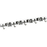 Sunup SN-26351 Beş Kancalı Dört Klipsli Paspas-Süpürge Tutucu - Askılık