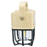 Powermaster PM-26459 3 Modlu Beyaz - Filament Solar Masa - Kamp Lambası - El Feneri