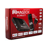 Ayt Magbox Magroid Scarlet 16 GB HDD 2 GB Ram 2.4G H313 Cpu Android Tv Box İ p Tv Destekli