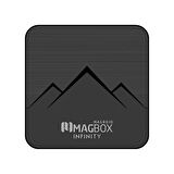 Magbox Magroid Infinty 64 GB HDD 4 GB Ram Bluetooth 5G Wifi Ses Komut Kumandalı Android TV Box