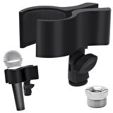 Ayt Powermaster PM-26937 Mikrofon Standı Klipsi Plastik Yaylı 3-6 CM Mikrofon Tutucu Tutacağı