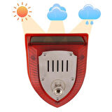 Ayt Powermaster PM-26954 Mikrofonlu Sesli Hayvan Kovucu Alarm Cihazı Solar Güneş Enerjili Panelli Vahşi Hayvan Kovacağı