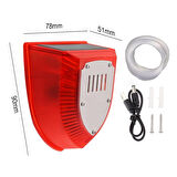 Ayt Powermaster PM-26954 Mikrofonlu Sesli Hayvan Kovucu Alarm Cihazı Solar Güneş Enerjili Panelli Vahşi Hayvan Kovacağı