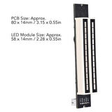 Powermaster PM-26793 12Bit Led Müzik Seviyesi Gösterge Modülü Turuncu Kırmızı Dc12volt