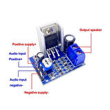 Weko TDA2030A Ses Yükseltici Power Supply Modülü 6-12V - Dimmer Ayarlı Kompakt Amfi - Anfi