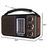 MagicVoice USR11 Analog Portatif Radyo FM-USB-SD/MMC-AUX (88-108 FM Frekans Aralığı)
