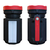 Powermaster YJ-1908TSYK 10 Watt 22 Smd Ledli Solar Panelli 3 Ampullü Usb-Mp3-Radyo Destekli Solar Fener