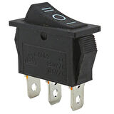 IC-117 Dar Işıksız On-Off-On 3P Yaylı Anahtar